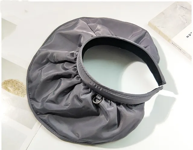 Anti Ultraviolet Sunshade Empty Top Hat Grey - Shop at LoveMi