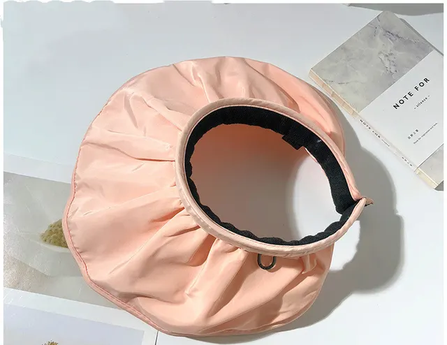 Anti Ultraviolet Sunshade Empty Top Hat Pink - Shop at LoveMi