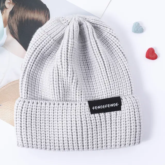 Woolen Hat Hip Hop Ruffian Hat Grey - Shop at LoveMi
