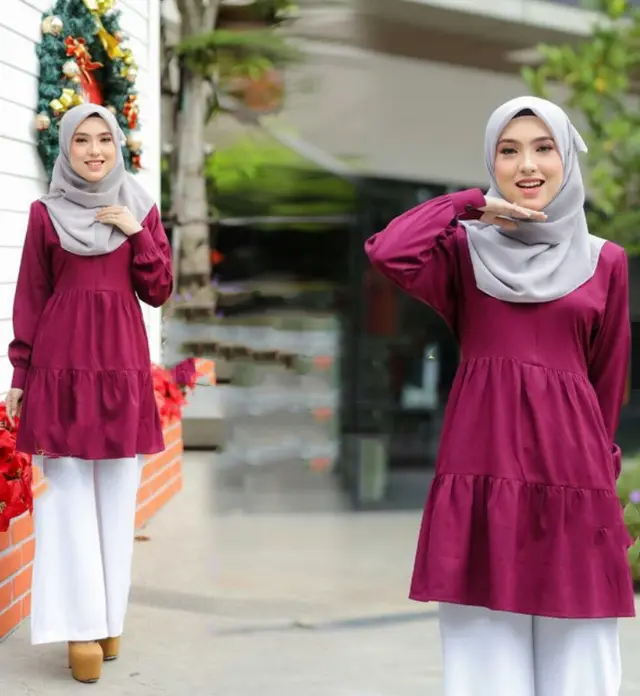 Manufacturer direct supply idodo new cross border Muslim women''s Middle East Malay top m2202 Red - Shop at LoveMi
