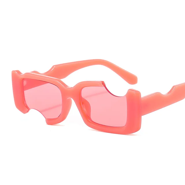 Fashion Square Frame Ladies Sunglasses Pink - Shop at LoveMi