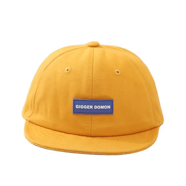 Soft Brim Cap Baseball Cap Men's Fashion Yellow - Shop at LoveMi