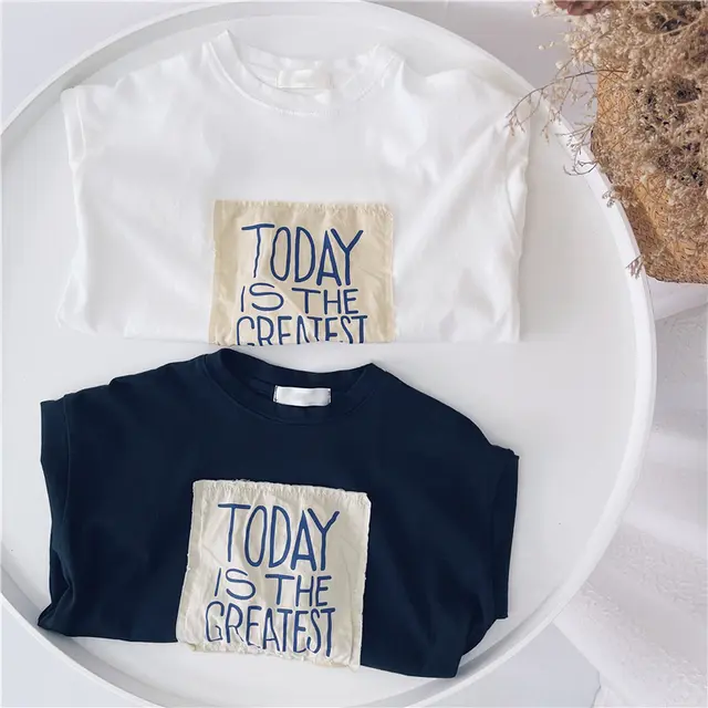 Korean Style Tops for Middle and Small Children White - Shop at LoveMi