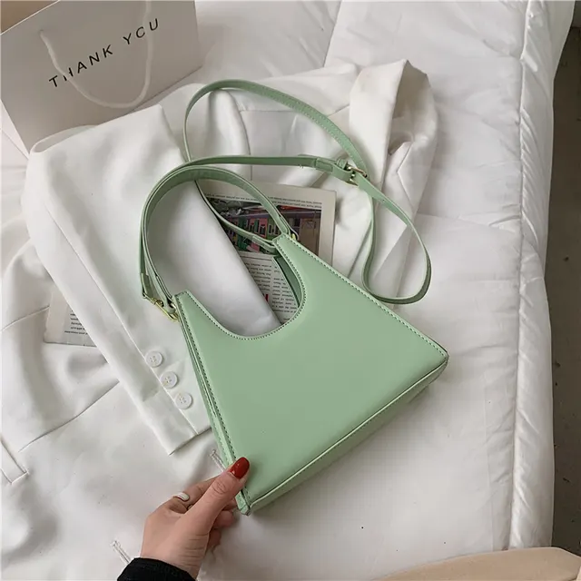 Small Square Bag high End Sense Of Western Style All Match Messenger Bag Green - Shop at LoveMi