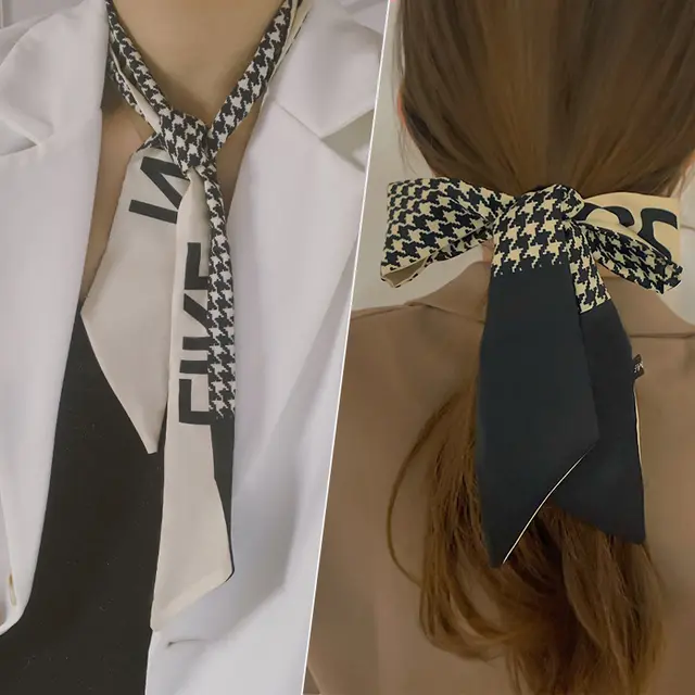 French Vintage Ribbon Hair Accessory 2 Style - Shop at LoveMi