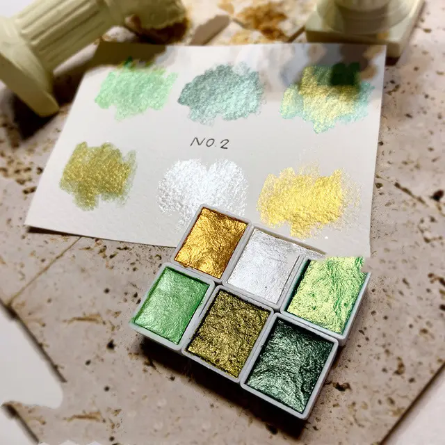 Nail Art Solid Watercolor Blooming Pearlescent Pigment Nail Polish Popular Color Special Japanese Style Painted Nail Decorations - Shop at LoveMi