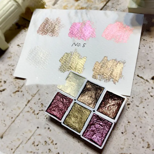 Nail Art Solid Watercolor Blooming Pearlescent Pigment Nail Polish Popular Color Special Japanese Style Painted Nail Decorations - Shop at LoveMi