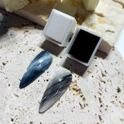 Nail Art Solid Watercolor Blooming Pearlescent Pigment Nail Polish Popular Color Special Japanese Style Painted Nail Decorations G - Shop at LoveMi