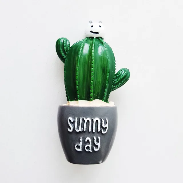 Car Air Outlet Perfume Clip Creative Simulation Potted Cactus Car Air Conditioner Air Outlet Clip Car Decoration Little Bear - Shop at LoveMi