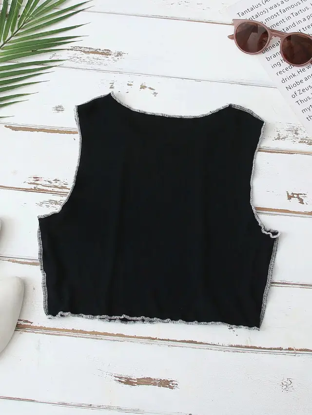 Instagram Blogger Diablo Wind's Navel Baring, Wide Shouldered Blazer Black - Shop at LoveMi