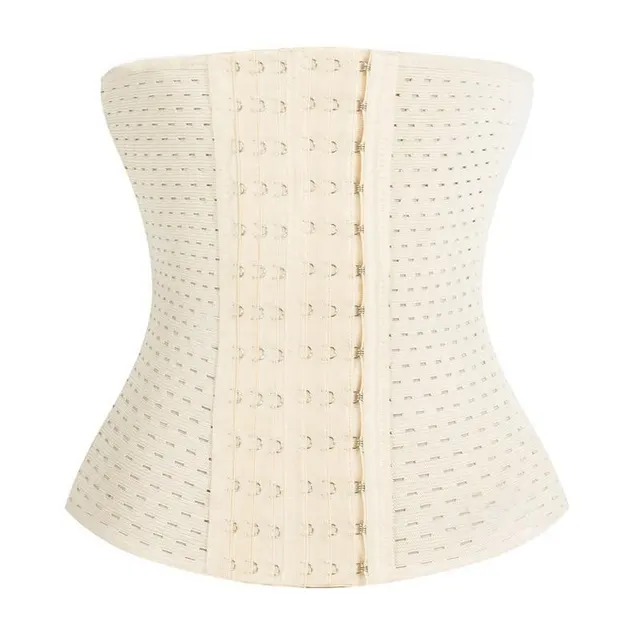 Widened 6 row Waist Belt Slimming Breathable Elastic Body Shaping Color - Shop at LoveMi