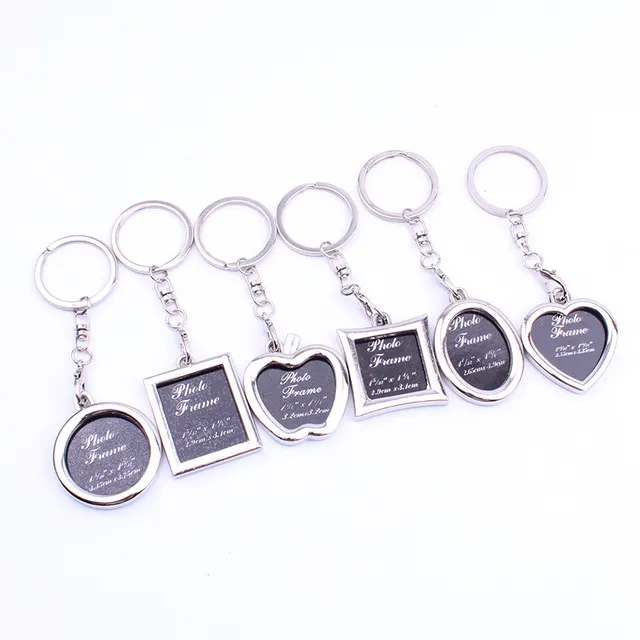 Creative Photo Frame Couple Keychain A4 - Shop at LoveMi