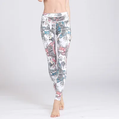 Yoga Spring And Autumn New Fitness Running Sports Tights High Waist 6Style L - Shop at LoveMi