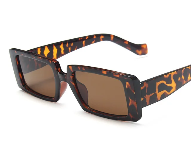 Transparent Color Personality Street Shooting Catwalk Glasses Leopard - Shop at LoveMi