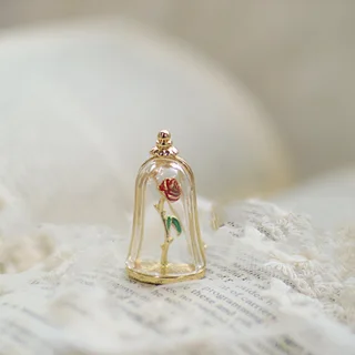 Rose Flower Brooch Pin Gentle Temperament With Accessories