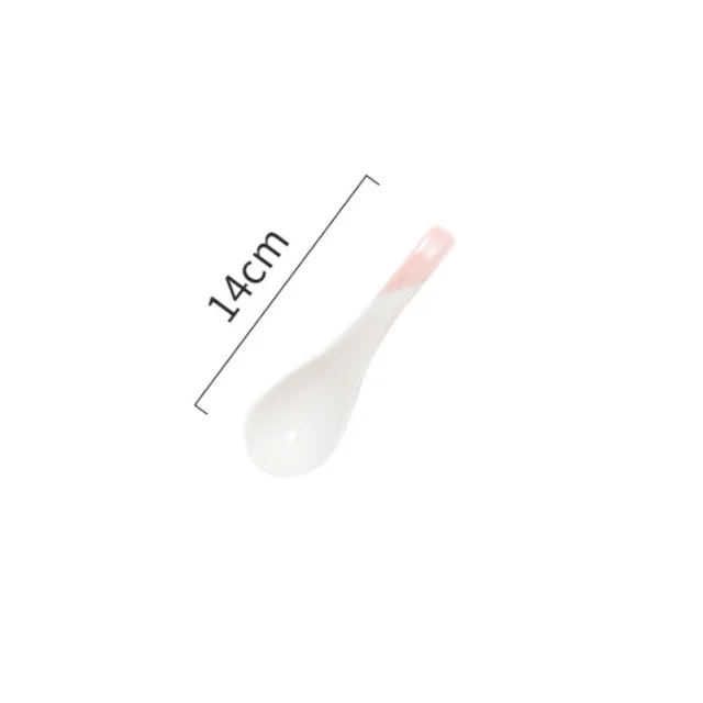 Peach Dishes, Cute Plates, Rice Bowls, Salad Bowls, Breakfast Sets, Household Dishes And Tableware Combinations Peach - Shop at LoveMi
