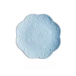 Round Lace Sky Blue 10 Inch