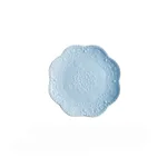 Round Lace Sky Blue 6 Inches
