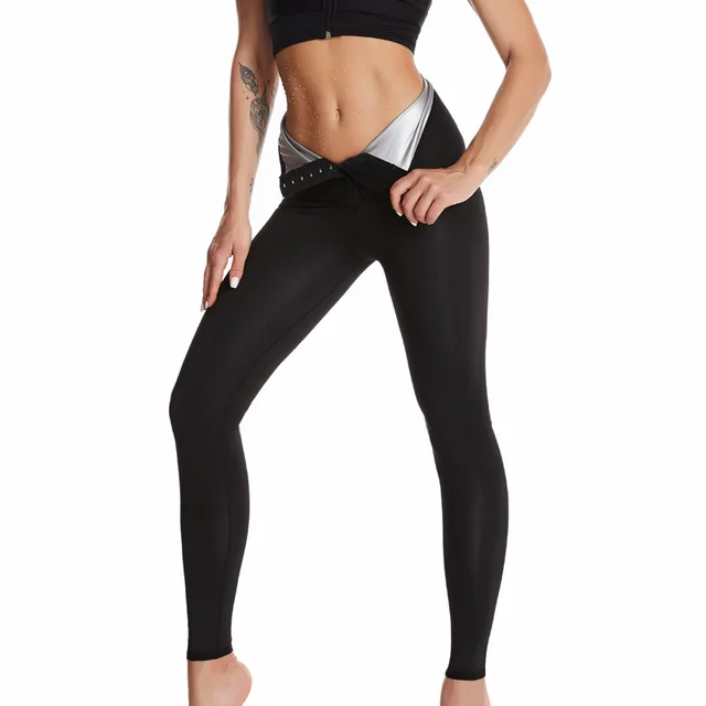 Women s Ninth Yoga Pants With Silver Coating Sweatpants High Waisted Trousers - Shop at LoveMi