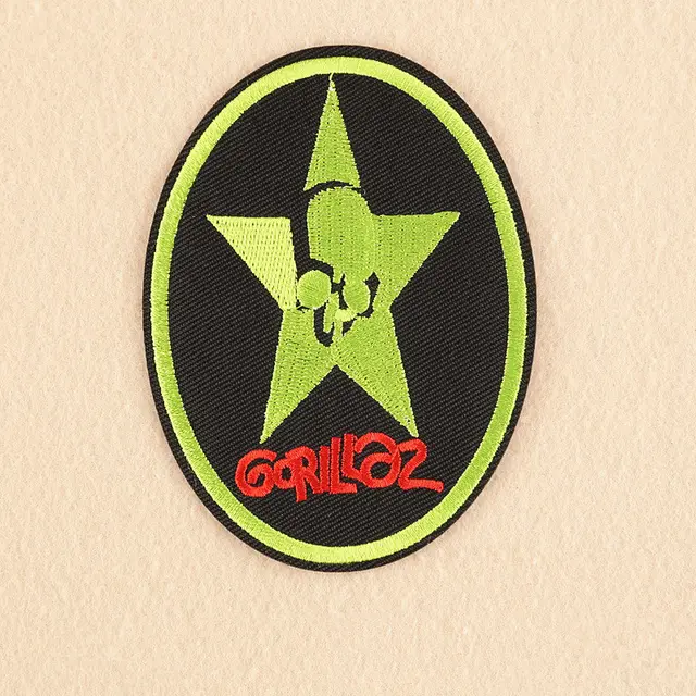 Long and Width Embroidered English Letter Embroidered Patch Apparel Badge Green - Shop at LoveMi
