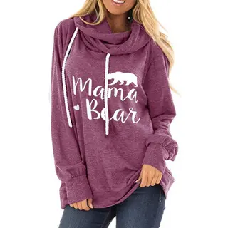Autumn And Winter Hoodless Sweater Printing Fashion, Wild Personality Trend - Pink