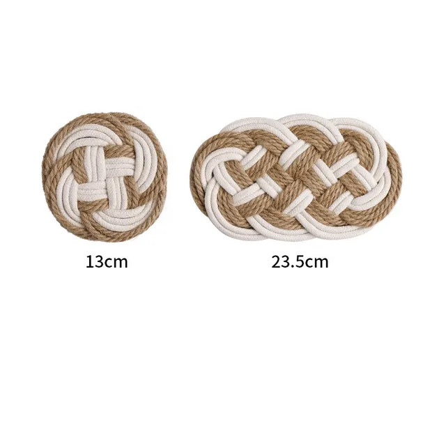 Nordic Table Mat, Anti scald Placemat, Heat Insulation Coaster, Ins Wind Restaurant Two Pieces Of Double - Shop at LoveMi