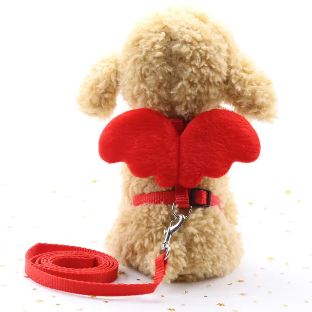 Cute Angel Pet Dog Leashes Red - Shop at LoveMi