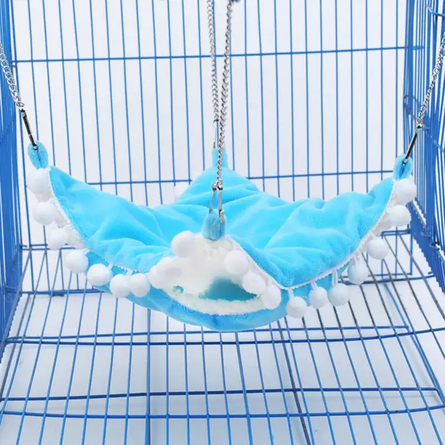 Hanging Squirrel Sleeping Bag Warm Hammock Blue - Shop at LoveMi