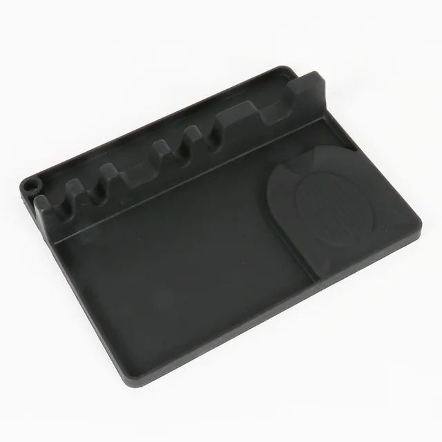 Two In One Silicone Spoon Holder, Spoon Holder, Spoon Holder Black - Shop at LoveMi