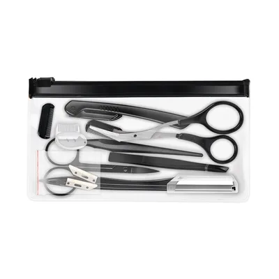 Beauty Tools Black Eyebrow Trimming Set D - Shop at LoveMi