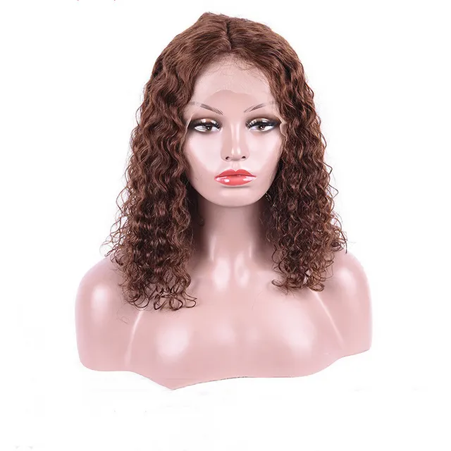 Customized Brazilian Real Hair Color Wave Head Cover 12Inch - Shop at LoveMi