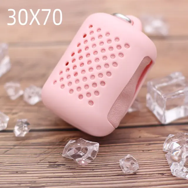 Portable Outdoor Mini Sports Face Hand Towel Quick Dry Towel Silicone Case Pink - Shop at LoveMi