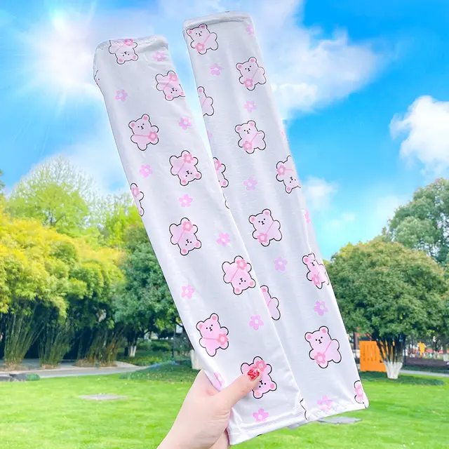 Summer Ultra Thin Cute Fruit Sunscreen Ice Sleeves N - Shop at LoveMi