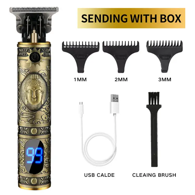 Electric Hair Clipper, Electric Hair Clipper, Oil Head Engraving Razor B - Shop at LoveMi