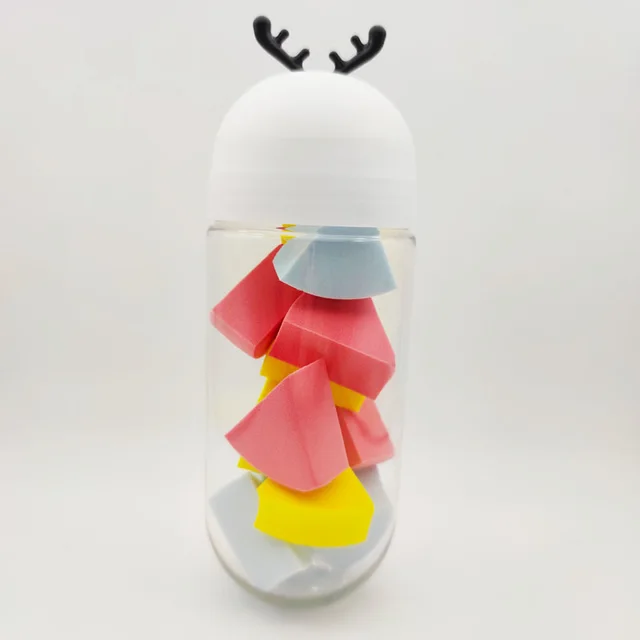 Cute Antler Bottled Flat Air Cushion Becomes Big Beauty Egg In Water - Shop at LoveMi