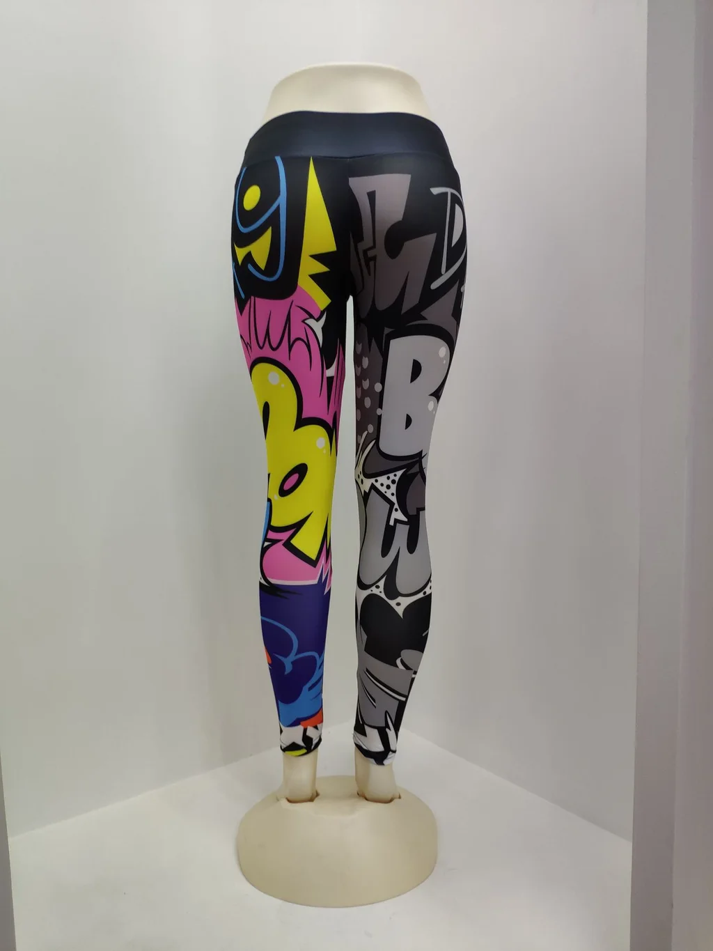 Printed Pants Slim Yoga Pants Sports Leggings Women - Colour Printing