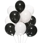 Black White
