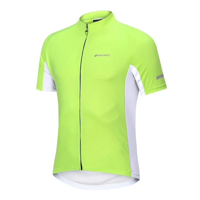 Team Customized Outdoor Short Sleeved Cycling Jersey Green - Shop at LoveMi