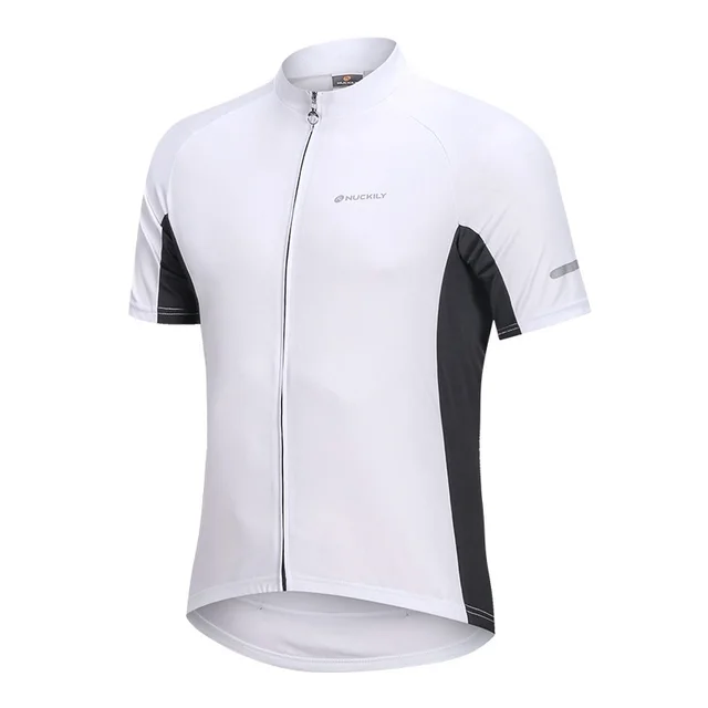 Team Customized Outdoor Short Sleeved Cycling Jersey White - Shop at LoveMi