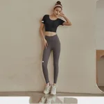 Black Top And Gray Pants