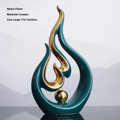 Creative Personality, Living Room Wine Cabinet, New , Modern Handicraft Decoration Big Green Gold - Shop at LoveMi