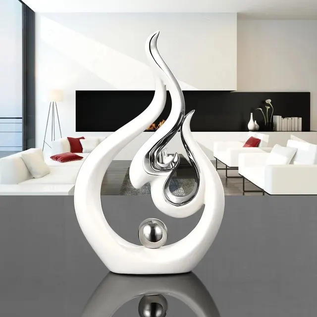 Creative Personality, Living Room Wine Cabinet, New , Modern Handicraft Decoration Silver - Shop at LoveMi