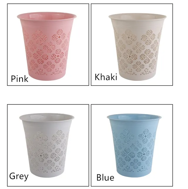 European Style Simple Trash Can Home Bedroom Living Room Grey - Shop at LoveMi