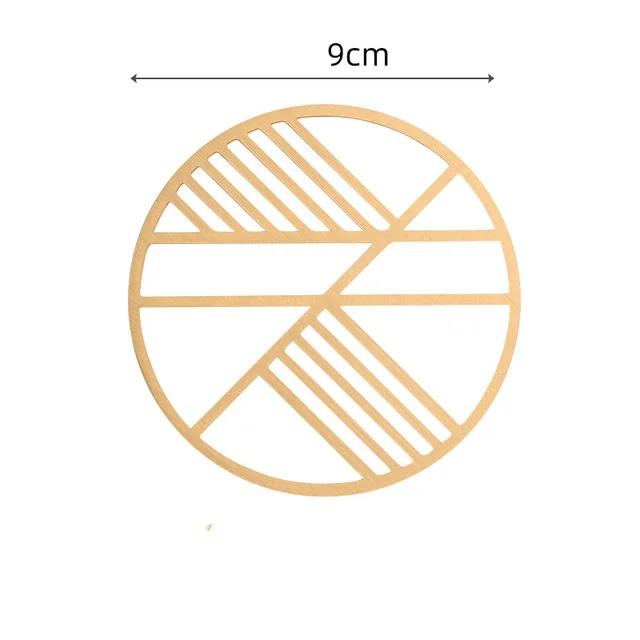 Geometric Pattern Tea Coaster And Saucer Tea Set G - Shop at LoveMi