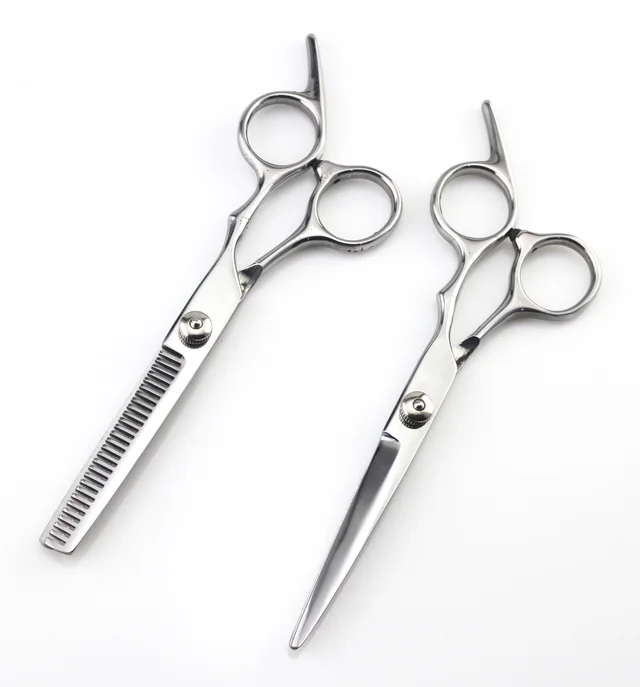Steel Hairdressing Scissors 6 Inches 2Pcs Set - Shop at LoveMi
