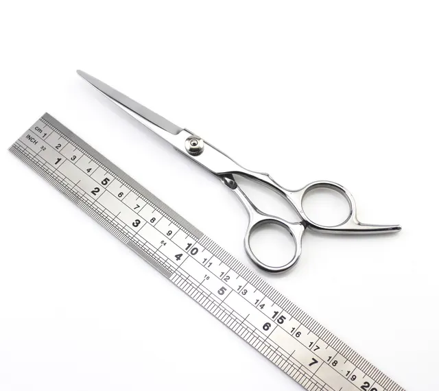 Steel Hairdressing Scissors 6 Inches Flat Cut - Shop at LoveMi