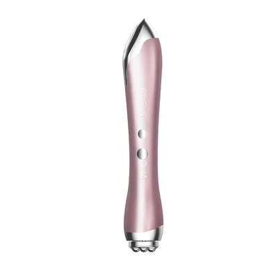 Rf Beauty Instrument Dual Purpose Facial And Eye Massage Instrument Fade Fine Lines Multifunctional Deep Introduction Magnetic Heat Eye Beauty Inst... Rose Gold - Shop at LoveMi