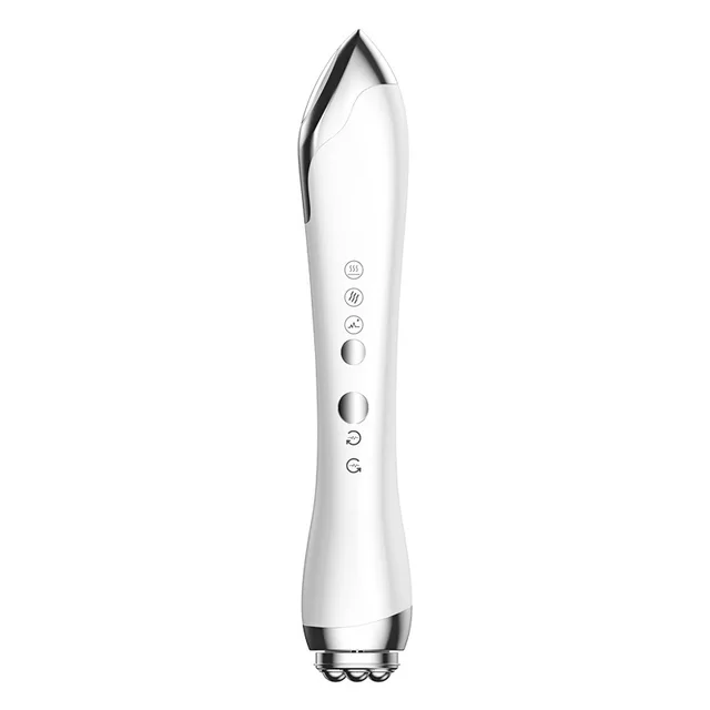 Rf Beauty Instrument Dual Purpose Facial And Eye Massage Instrument Fade Fine Lines Multifunctional Deep Introduction Magnetic Heat Eye Beauty Inst... White - Shop at LoveMi