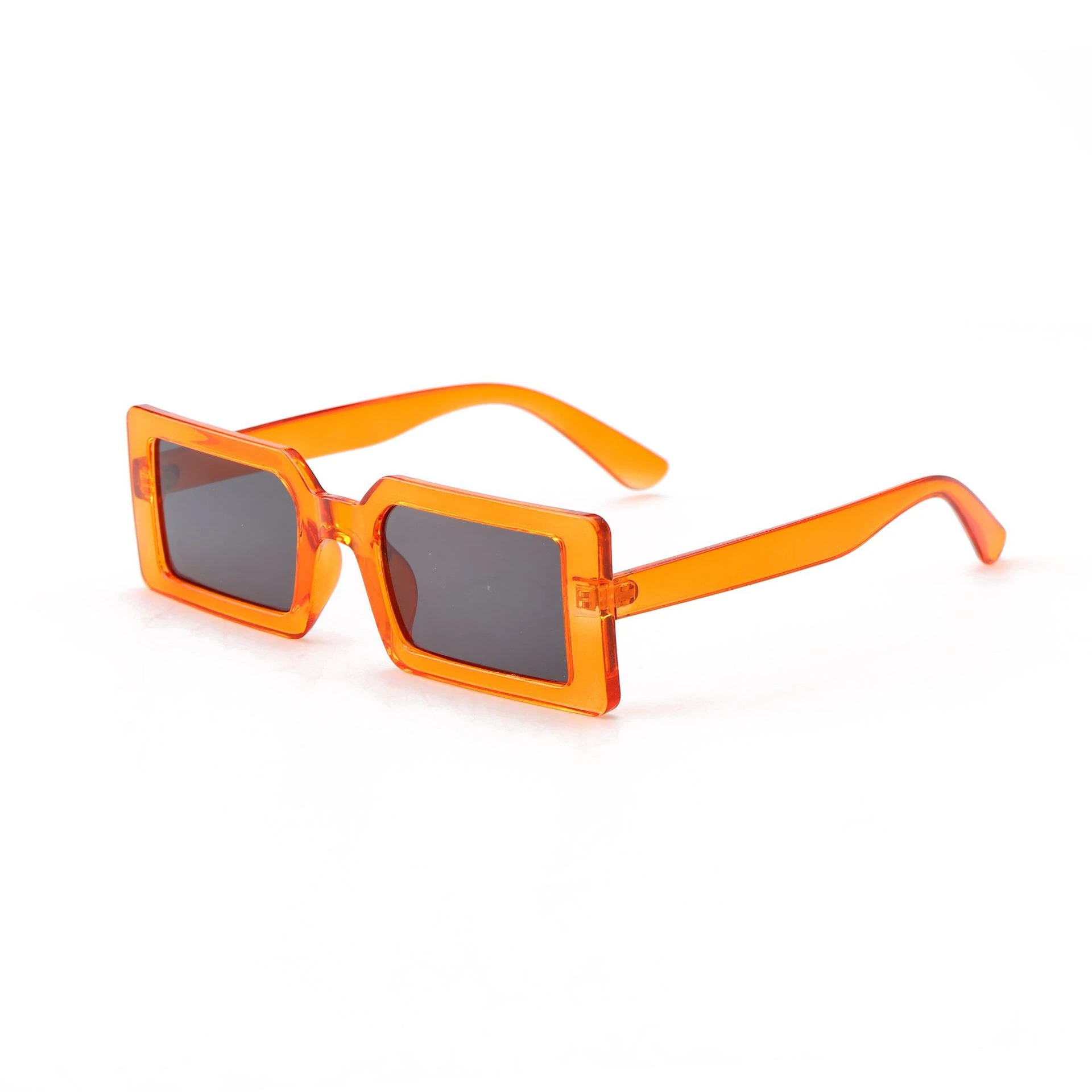 Small Frame Sunglasses, Square Sunglasses, Cross-border Trend, Square Sunglasses Women - Orange
