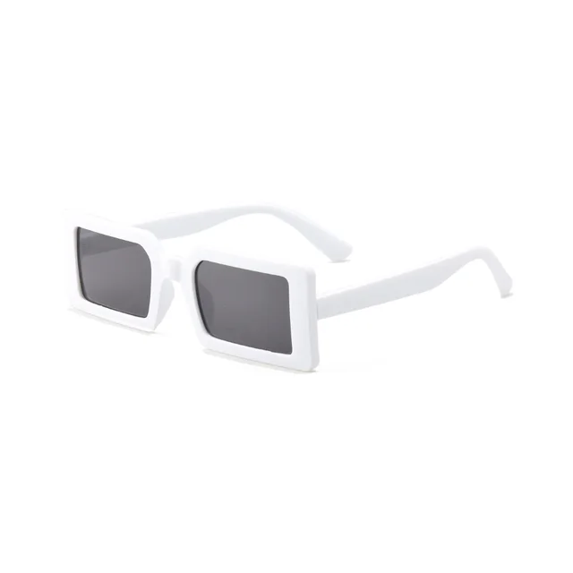 Small Frame Sunglasses, Square Sunglasses, Cross border Trend, Square Sunglasses Women White - Shop at LoveMi